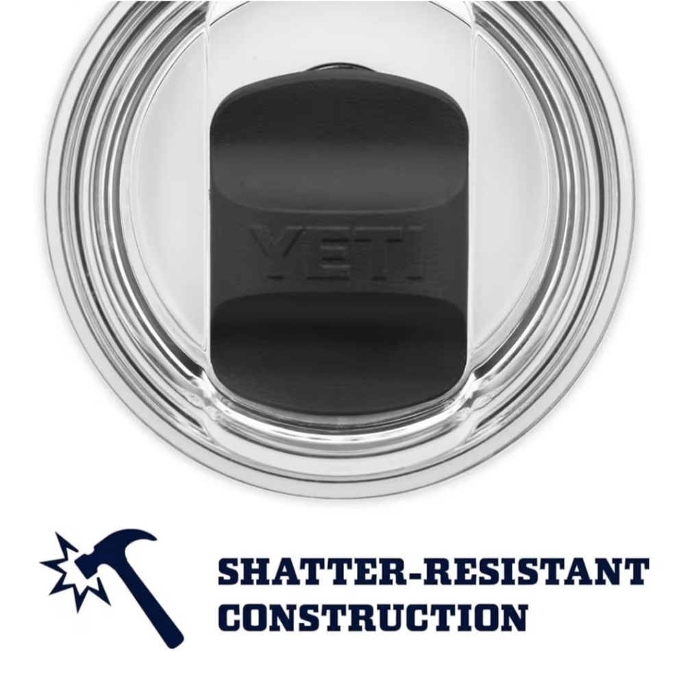 YETI Rambler 30oz Stainless Steel Vacuum Insulated Tumbler w/MagSlider Lid White - Picture 7 of 8